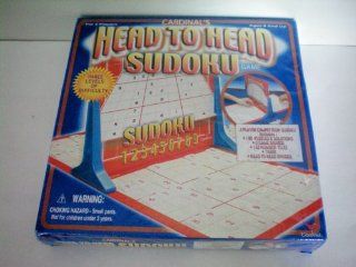 Head to Head Sudoku    Three Levels of Difficulty    2 Player Competition Sudoku includes 100 puzzles and solutions, 2 game boards, 162 number tiles, timer, head to head divider  