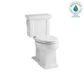 KOHLER Tresham Comfort Height 2 piece 1.28 GPF Elongated Toilet with AquaPiston Flush Technology in White K 3950 0