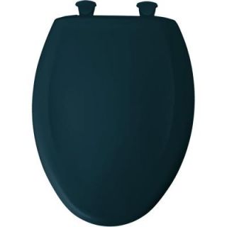 BEMIS Slow Close STA TITE Elongated Closed Front Toilet Seat in Verde Green 1200SLOWT 325
