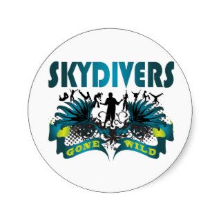 Skydivers Gone Wild Sticker
