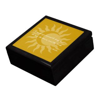 Three Things Cannot Be Long Hidden Buddha Quote Jewelry Box