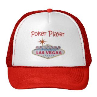 Las Vegas Poker Player Cap Hat