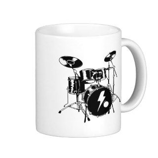 Drums ~ Drummer Drumming Band Music Coffee Mug