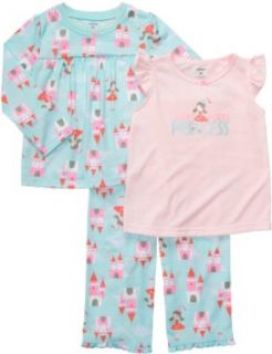 Carter's 3 Piece Poly   Daddy's Princess 12 Months Infant And Toddler Pajama Sets Clothing