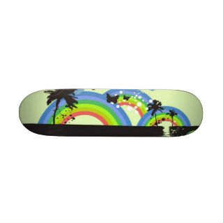 Rainbows and Butterflies Skateboard