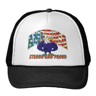 America Strong and Proud Mesh Hat