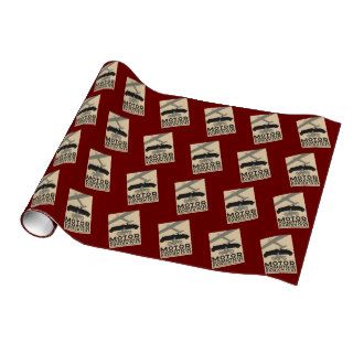 1932 German Motor Show   Crisp Gift Wrapping Paper