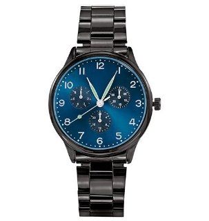 Avon Men's Gunmetal Bracelet Watch 