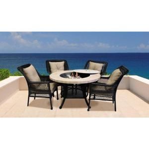 Patio Flare Calypso Patio Fire Pit Dining Set DISCONTINUED PF DS216