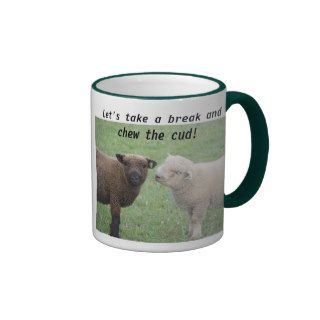 Babydoll Sheep photo mug