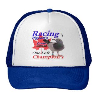 Racing Pigeon's One Loft Champrons Hats