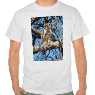 Great Horned Owl Photo Shirts