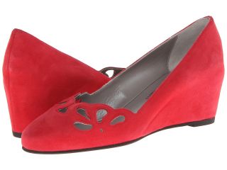 Aquatalia by Marvin K. Paris Womens Wedge Shoes (Red)