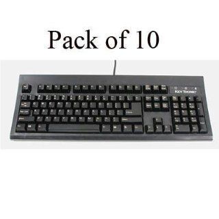 Keytronic 10 Pack 104 Key Black Keyboards for PS/2 Computers & Accessories