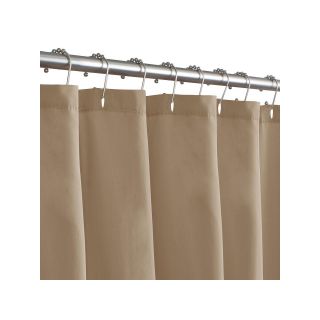 Maytex Fabric Shower Curtain Liner, Tan