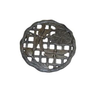 Oakland Living Dragonfly Stepping Stone in Antique Pewter 5152 AP