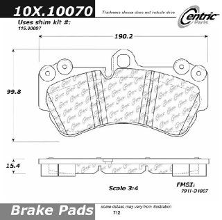 Centric 106.10070 Brake Pads Automotive