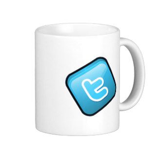 Twitter Logo Design Coffee Mug