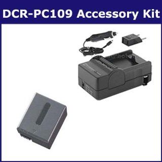 Sony DCR PC109 Camcorder Accessory Kit includes SDNPFF70 Battery, SDM 102 Charger  Camera & Photo