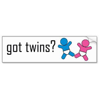 Got Twins bumper sticker