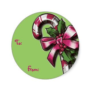 Cute Christmas Name Tags Stickers