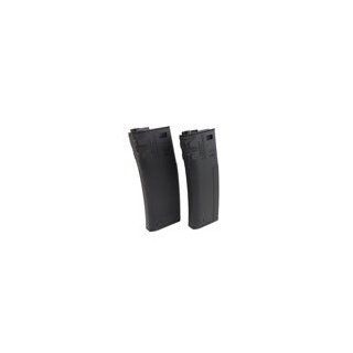 G&P Troy BattleMag Fully Licensed 340 Round Black Airsoft Magazine 2 Pack Sports & Outdoors