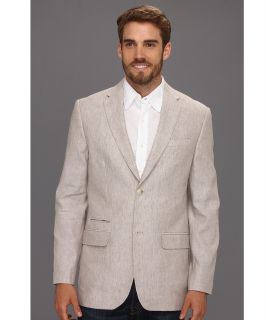 Perry Ellis Linen Cotton Suit Jacket Mens Jacket (Beige)