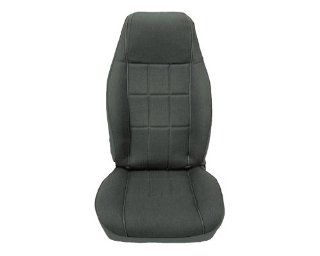 Acme U102-110 Front Charcoal Vinyl Bucket Seat Upholstery with Graphite Cloth Inserts 