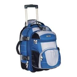 High Sierra Carry on Wheeled Backpack With Removable Daypack Blue Yonder/tungsten/black