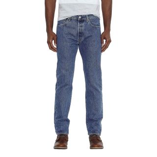 Levis 501 Original Fit Jeans, Medium Stonewash, Mens
