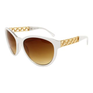 Olsenboye Heart To Heart Cat Eye Sunglasses, White, Womens