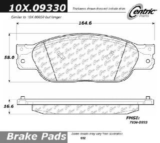 Centric 104.09330 Brake Pads Automotive