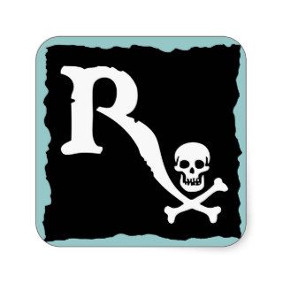 Pharmaceutical Pirate II Square Sticker