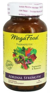 MegaFood   Adrenal Strength   90 Vegetarian Tablets