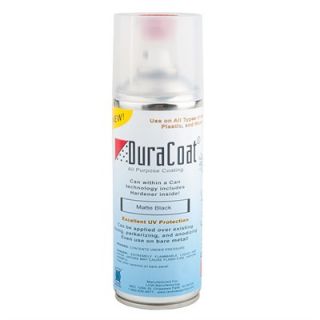 Duracoat Aerosol   Matte Black