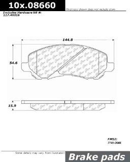 Centric Parts, 105.08660, PosiQuiet Ceramic Pads Automotive