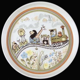 Denby Langley Safari Childs Plate, Fine China Dinnerware   ChildS Set, Animals