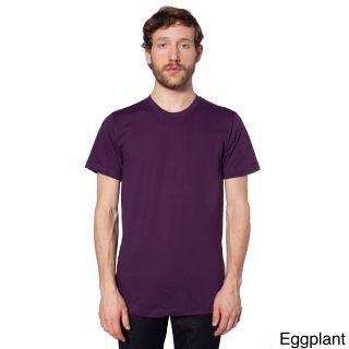 American Apparel American Apparel Unisex Fine Jersey Short Sleeve T shirt Purple Size XS