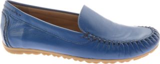 Womens Rose Petals by Walking Cradles Eagle   Blue Nappa Slip on Shoes