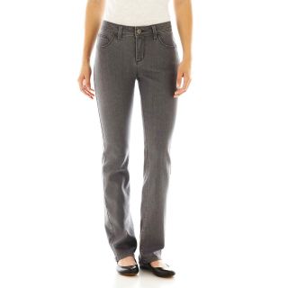 Lee Perfect Fit Straight Leg Jeans, Grey, Womens