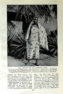 c1920 MOSLEM GIRL CHRISTIAN CHURCH SWAHILI SLAVE AFRICA   Prints