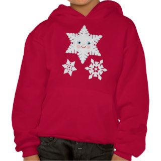 Winter Smiley Snowflakes T Shirt