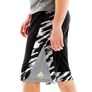 Adidas Edge Camo Shorts, Blk/tech Gry/elec, Mens