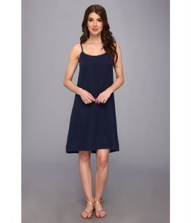 Allen Slip Dress Womens Dress (Navy)