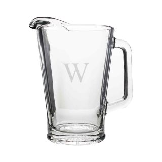 Personalized Glass Pitcher