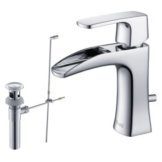 Rivuss Chrome Lead free Solid Brass Single lever Bathroom Faucet