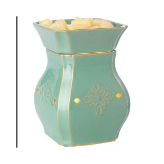 Candle Warmers Vintage Turquoise Illumination Fragrance Warmer