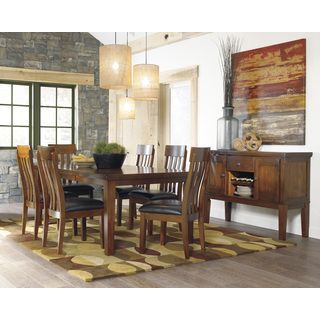 Signature Design By Ashley Ralene Rectangular Butterfly Extension Dining Table