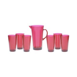 7 pc. Acrylic Drinkware Set