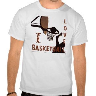 ILoveBasketball Shooter Tee Shirt